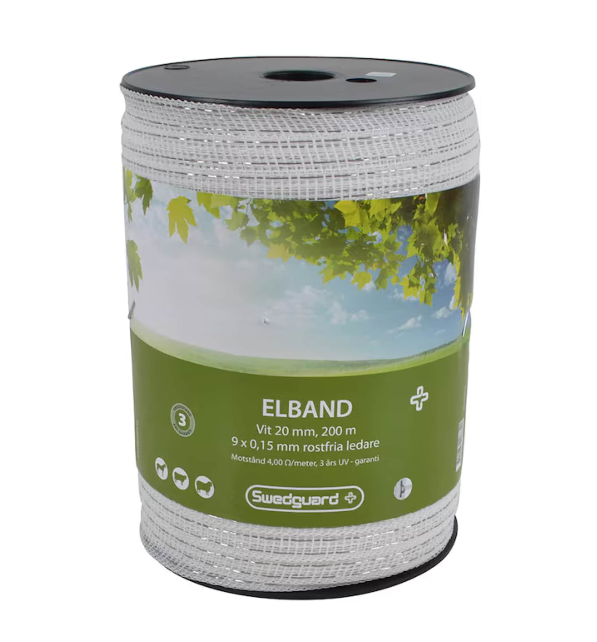 Elband + 20 mm vit 200 m 9x0,15